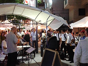 2015年7月24日～26日　おいしい音楽祭♪さかさ川通り-おいしい道計画